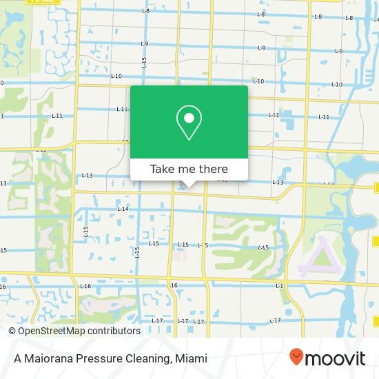 A Maiorana Pressure Cleaning map