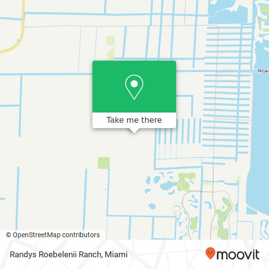 Randys Roebelenii Ranch map