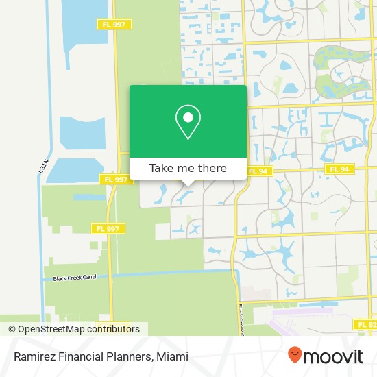 Ramirez Financial Planners map