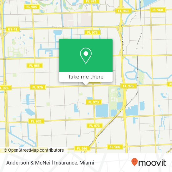 Anderson & McNeill Insurance map