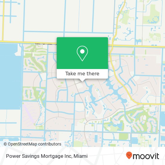 Power Savings Mortgage Inc map