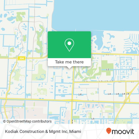 Kodiak Construction & Mgmt Inc map