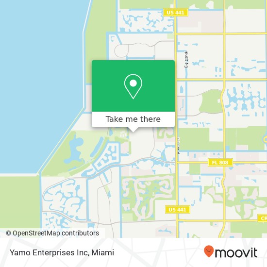 Yamo Enterprises Inc map