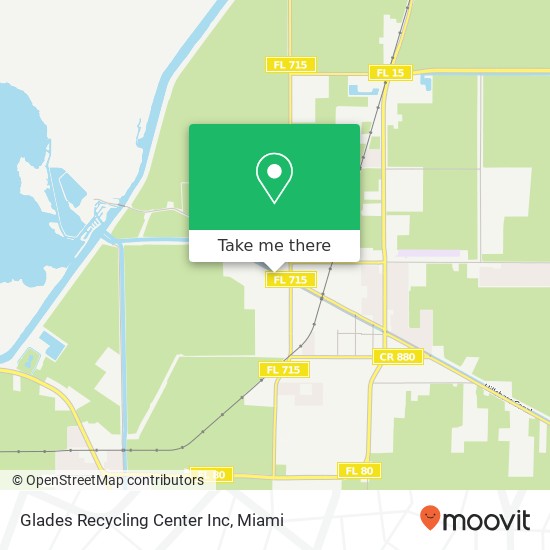 Mapa de Glades Recycling Center Inc