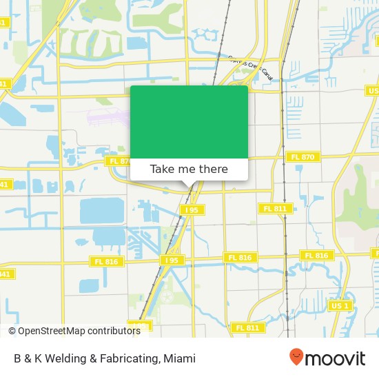 B & K Welding & Fabricating map