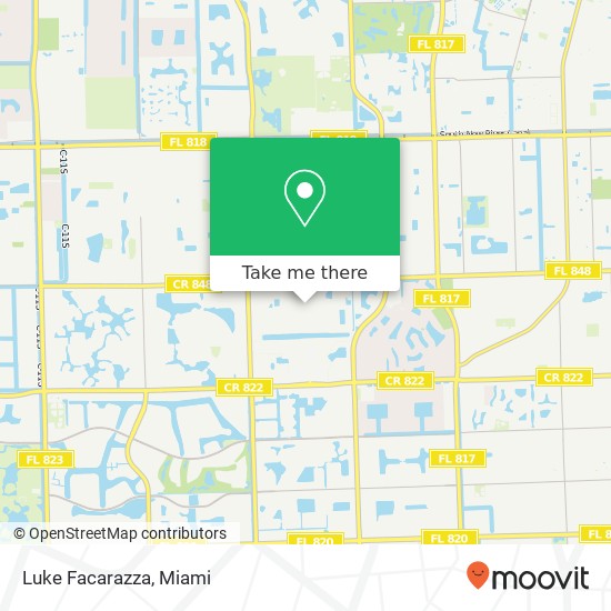 Luke Facarazza map