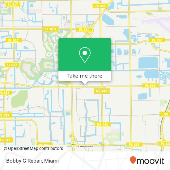 Bobby G Repair map