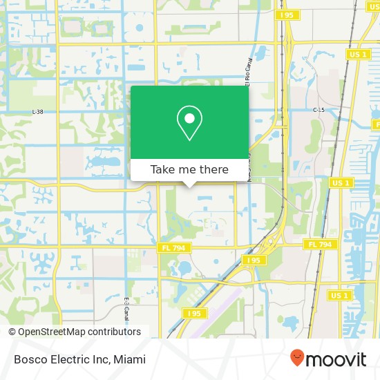 Bosco Electric Inc map