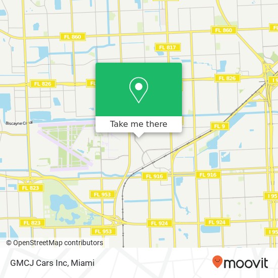 GMCJ Cars Inc map