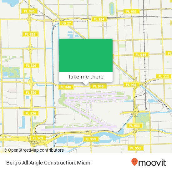 Mapa de Berg's All Angle Construction