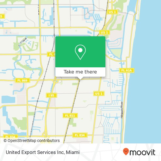 United Export Services Inc map