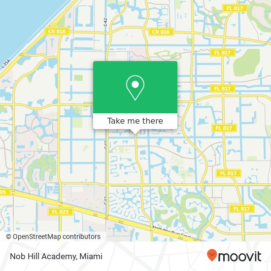 Nob Hill Academy map