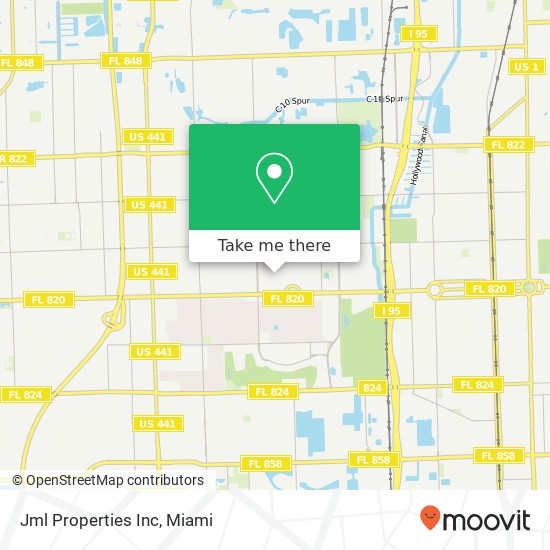 Mapa de Jml Properties Inc