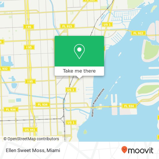 Ellen Sweet Moss map