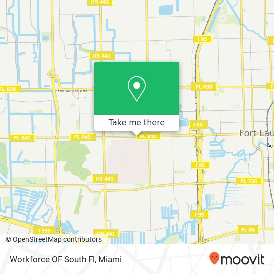 Workforce OF South Fl map