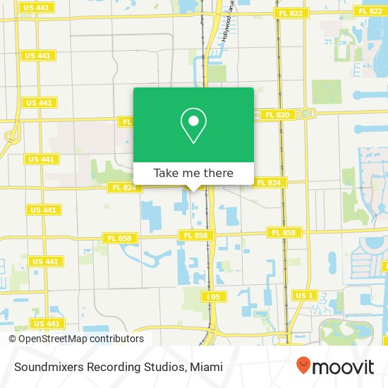 Soundmixers Recording Studios map