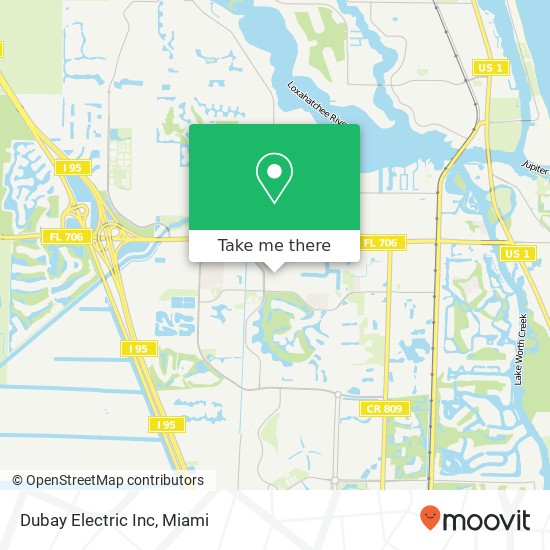 Dubay Electric Inc map