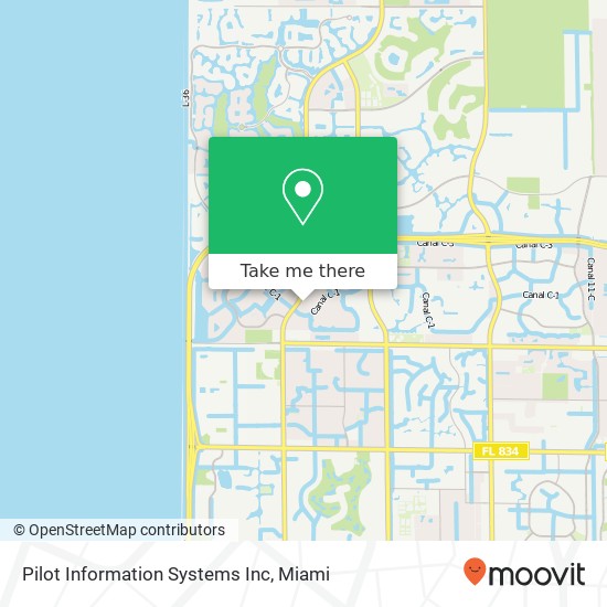 Pilot Information Systems Inc map