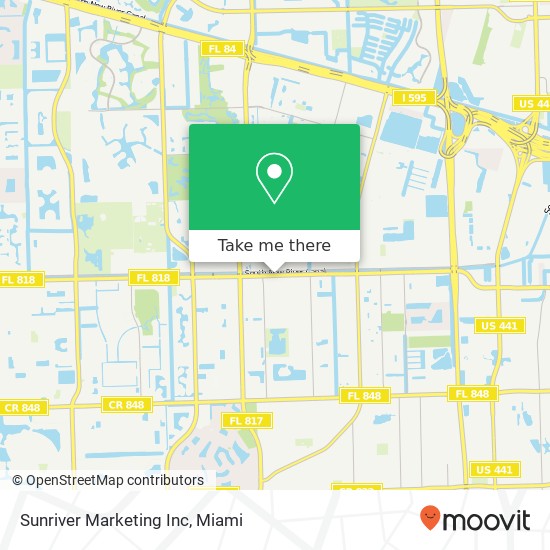 Mapa de Sunriver Marketing Inc