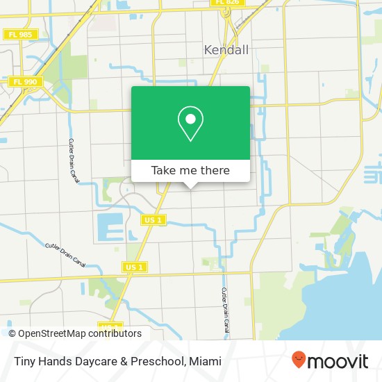 Mapa de Tiny Hands Daycare & Preschool