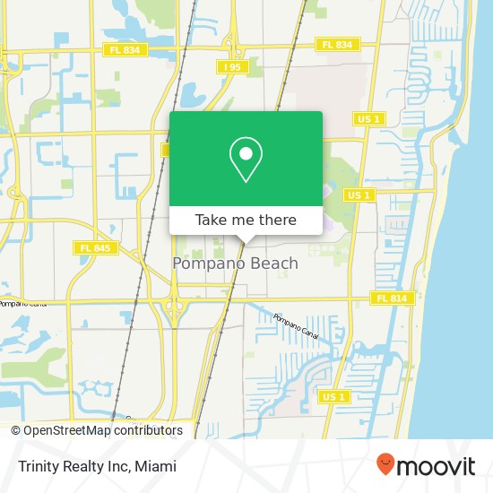 Trinity Realty Inc map