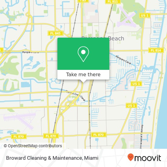 Mapa de Broward Cleaning & Maintenance