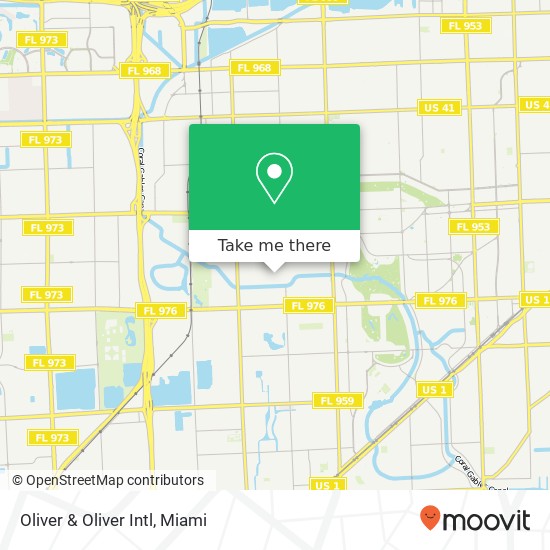 Mapa de Oliver & Oliver Intl