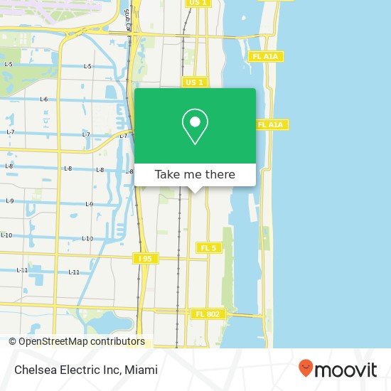 Mapa de Chelsea Electric Inc