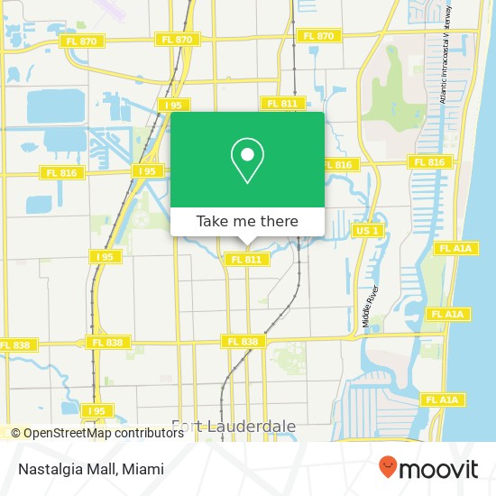 Nastalgia Mall map