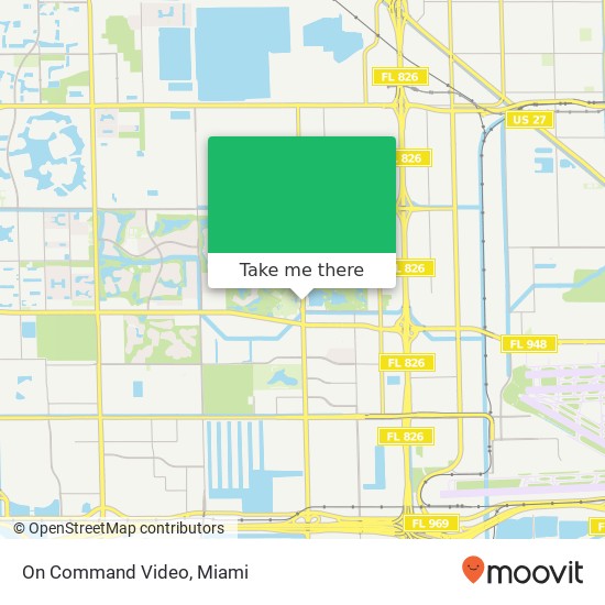 On Command Video map