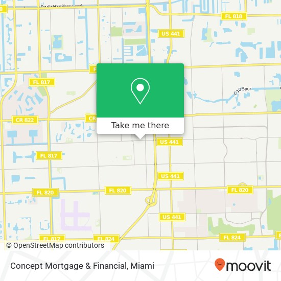 Concept Mortgage & Financial map