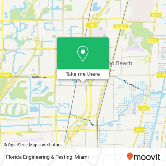 Florida Engineering & Testing map
