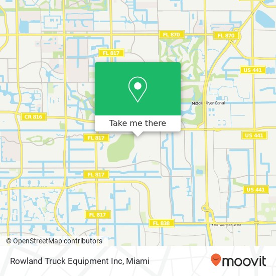 Rowland Truck Equipment Inc map