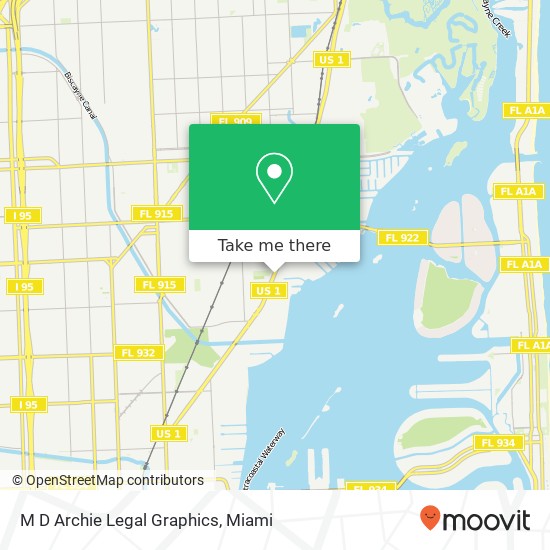 M D Archie Legal Graphics map