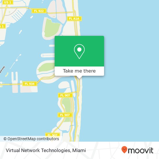 Virtual Network Technologies map