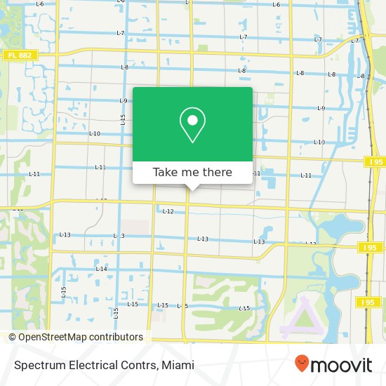 Spectrum Electrical Contrs map