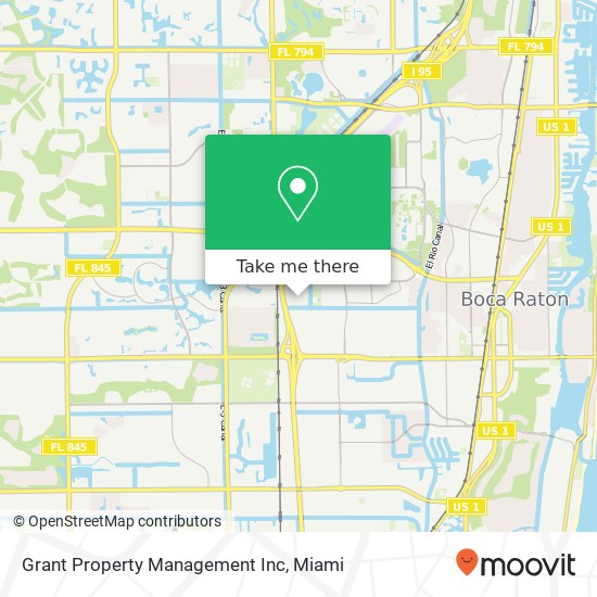 Mapa de Grant Property Management Inc