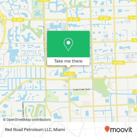 Red Road Petroleum LLC map