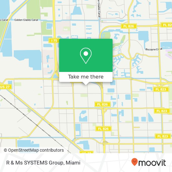 R & Ms SYSTEMS Group map