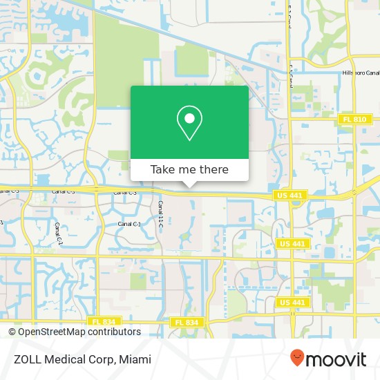 Mapa de ZOLL Medical Corp