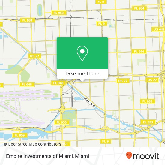 Mapa de Empire Investments of Miami