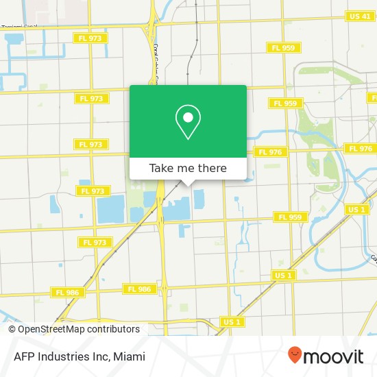 AFP Industries Inc map