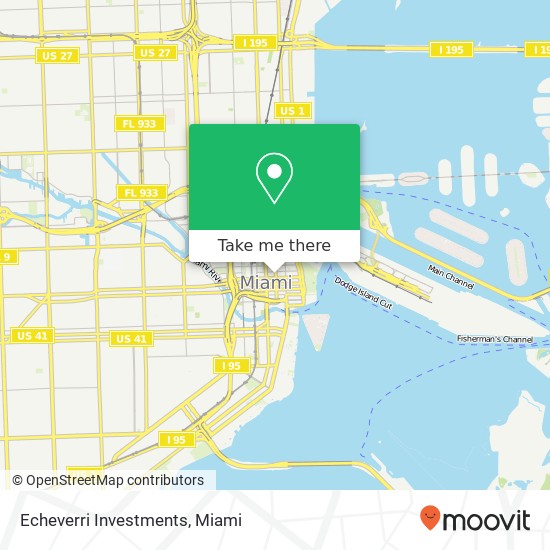 Echeverri Investments map