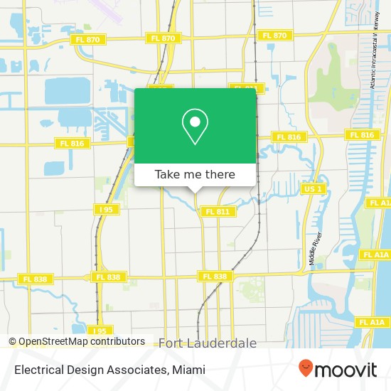 Mapa de Electrical Design Associates