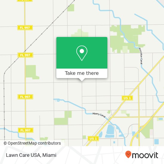 Mapa de Lawn Care USA