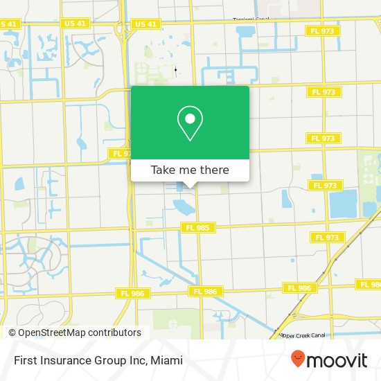 Mapa de First Insurance Group Inc