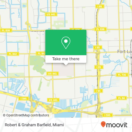 Mapa de Robert & Graham Barfield