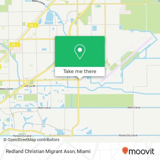 Redland Christian Migrant Assn map