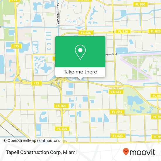 Mapa de Tapell Construction Corp