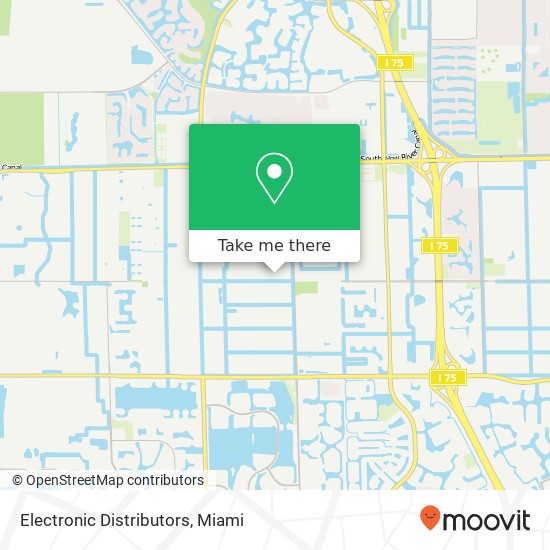 Electronic Distributors map